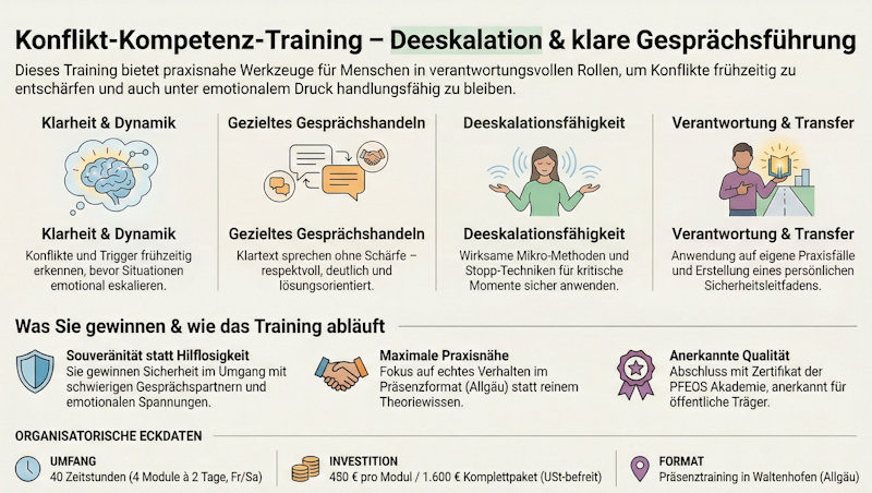 Infografik Konflikt-Kompetenz-Training